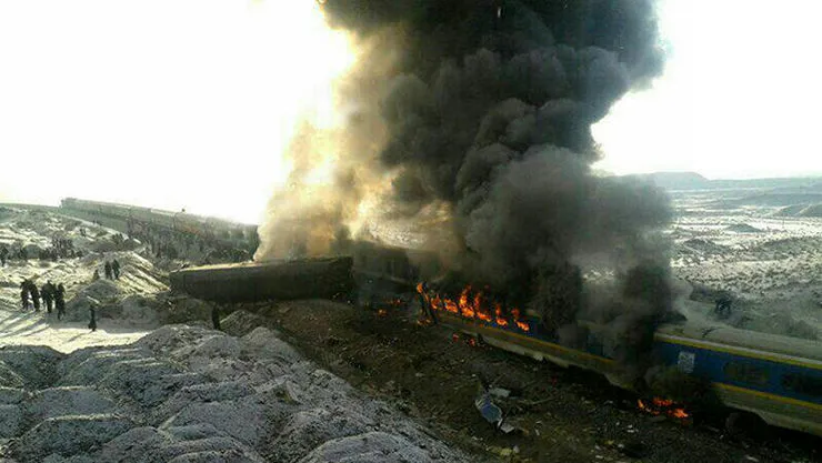 تصادف قطار