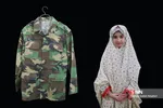 صدیقه صادقی، دختر 9 ساله شهید جاوید الاثر مدافع حرم سید مصطفی صادقی