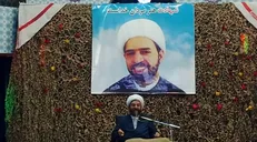 مراسم چهلم برای نخستین شهید روحانی مدافع حرم