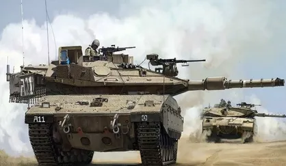 رزمندگان فلسطینی تانکِ &laquo;مرکاوا&raquo; رژیم صهیونیستی را منهدم کردند