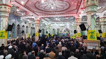 مراسم بزرگداشت فرماندهان شهید و سید شهدای مقاومت سید حسن نصرالله در دزفول برگزار شد+فیلم