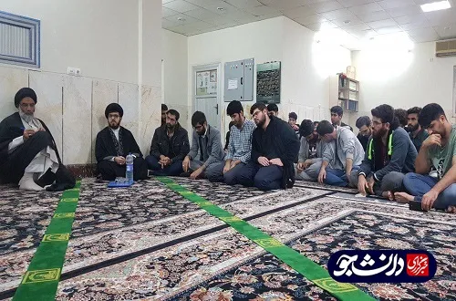 حضور امام جمعه اهواز در خوابگاه پسرانه شهید علم الهدی دانشگاه شهید چمران اهواز