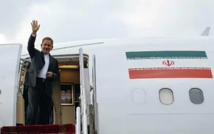 معاون اول رییس جمهور دقایقی قبل ایران را به مقصد بولیوی ترک کرد