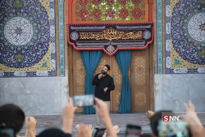 شکوه هیأت دهه نودی&zwnj;ها در مسجد مقدس جمکران +تصاویر
