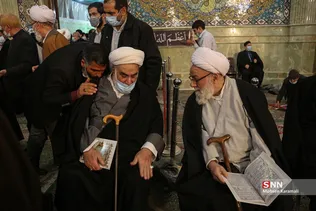 مراسم ترحیم آیت‌الله صافی گلپایگانی در قم