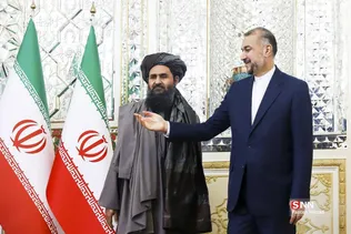 دیدار معاون اقتصادی طالبان