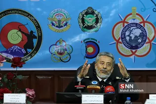 نشست خبری اولین دوره مسابقات جهانی تیرکمان ارتش های جهان