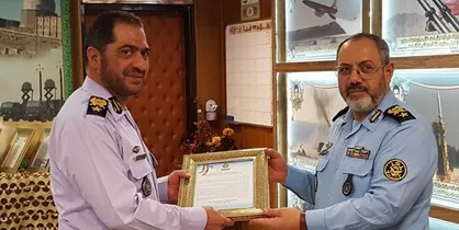 فرماندهان نیروی هوایی ارتش و قرارگاه پدافند هوایی خاتم الانبیا (ص) دیدار کردند