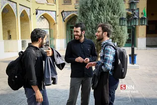 بدرقه کاروان اربعین دانشگاه صنعتی شریف