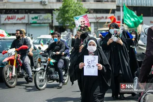 راهپیمایی خود جوش مردمی در روز قدس - 2
