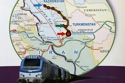 رشد ۱۱ درصدی ترانزیت ریلی از ایستگاه اینچه&zwnj;برون گلستان