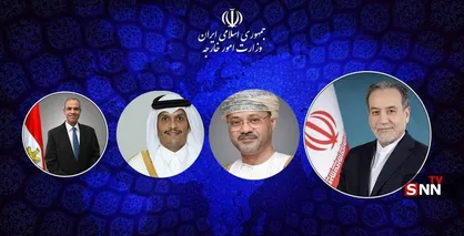 گفت&zwnj;و&zwnj;گو&zwnj;های تلفنی وزیر امور خارجه ایران با وزرای خارجه منطقه