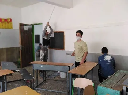 خدمت&zwnj;رسانی دانشجویان جهادگر قزوینی در مناطق محروم استان