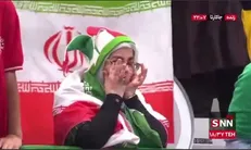اشک شوق هواداران تیم ملی فوتسال ایران پس از قهرمانی در آسیا
