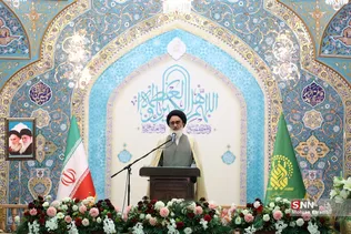 اقامه نماز عید فطر در حرم حضرت معصومه (س)
