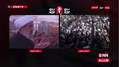 حضور میلیونی زائران حسینی در نماز جمعه از حرم امام علی (ع) در نجف اشرف تا حرم امام حسین(ع) در کربلای معلی