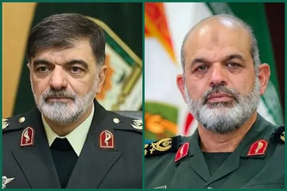 دیدار فرمانده کل سپاه پاسداران با فرمانده کل انتظامی کشور؛ تأکید بر همکاری دوشادوش سپاه و فراجا + فیلم