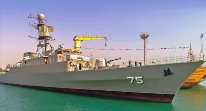 حضور ناوشکن دنا در مرحله آغازین رزمایش میلان ۲۰۲۶ هند