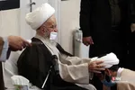 عمامه‌گذاری طلاب در میلاد امام حسین(ع)