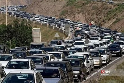 ترافیک سنگین در چهار ورودی پایتخت/ انسداد مقطعی کرج&ndash;چالوس تا ۱۸ اسفند