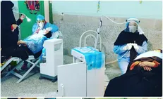 ارائه خدمات پزشکی و توزیع ۵۰۰۰ پرس غذای نذری در مناطق محروم سیستان و بلوچستان + تصاویر