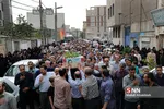 تشییع شهید سید حسن صالحی