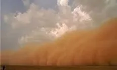 سرعت طوفان در زابل به ۹۴ کیلومتر در ساعت رسید/ غلطت غبار ۲۰ برابر حد مجاز