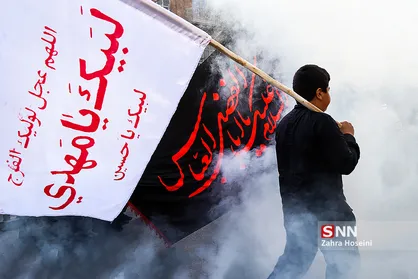 مراسم پیاده روی جاماندگان اربعین حسینی -۱