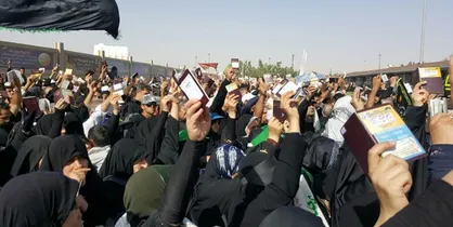 قطع سیستم&zwnj;های مرزبانی عراق و معطلی چند ساعته زائران ایرانی در مهران+تصاویر