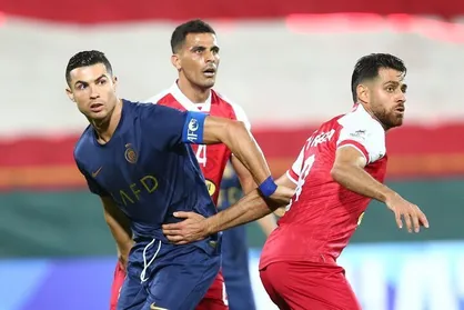 رونالدو سرحال با خوفناک ترین یاران ممکن در خط حمله در مقابل پرسپولیس