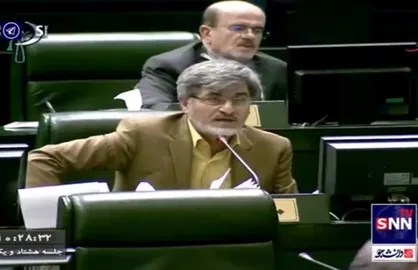 کوچک زاده: توزیع بروشور&zwnj;های بدون امضا در صحن مجلس خلاف آیین&zwnj;نامه است + فیلم