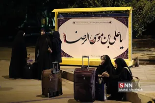 مراسم بدرقه جهادگران دانشگاه تهران