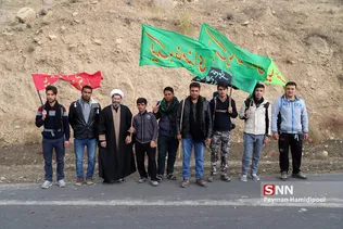 زائران پیاده «چناران شهر» خراسان شمالی