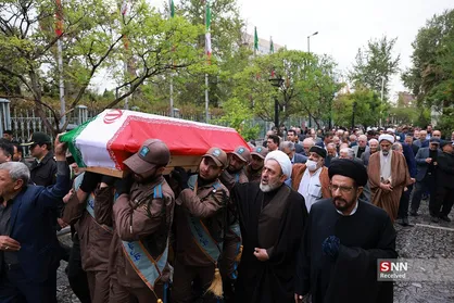 مراسم تشییع پیکر مرحوم حجت&zwnj;الاسلام نیری