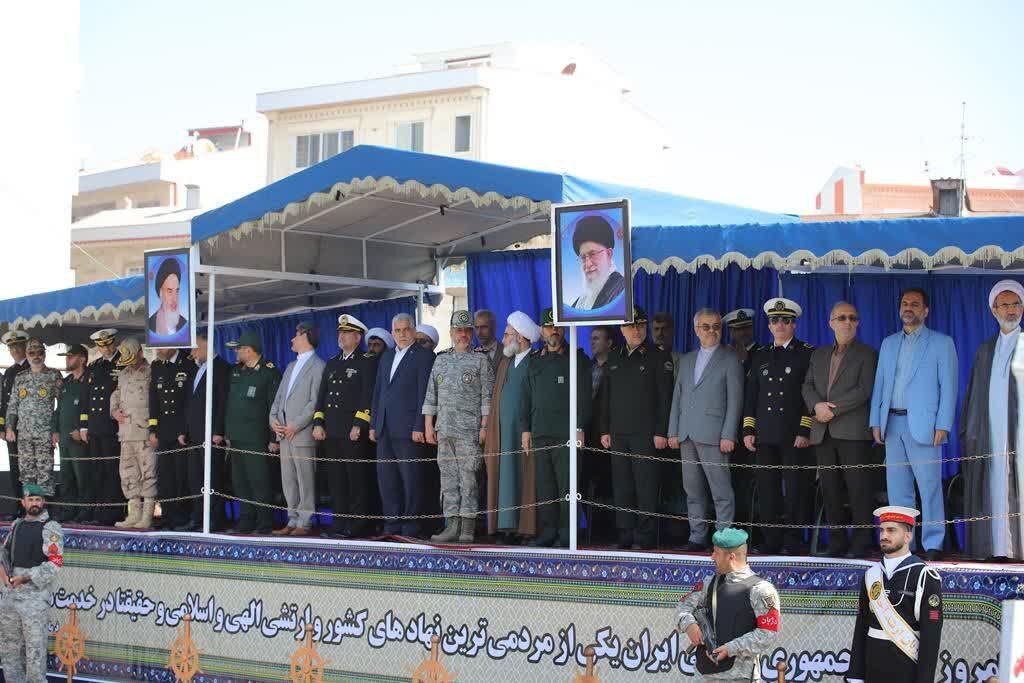 نمایش اقتدار و تجدید بیعت ارتش با انقلاب اسلامی در استان گیلان