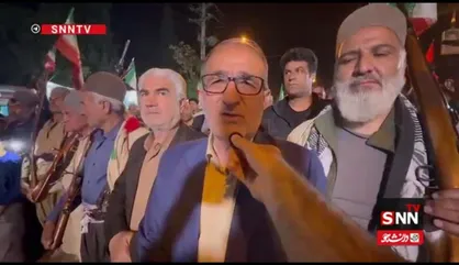 حضور شبانه و پرشور مردم کهگیلویه و بویراحمد نماد انسجام و بیداری اجتماعی است+فیلم