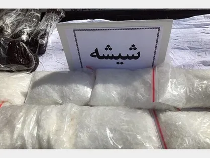 سواری استیشن حامل ۷۸ کیلو شیشه توقیف شد