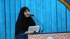 واکنش خواهران انجمن اسلامی دانشجویان دانشگاه امیرکبیر به نطق زینب‌گونه دختر سپهبد سلیمانی