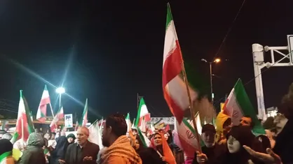 پنجاهمین موج حمایت مردم کرج از جمهوری اسلامی/ بیعتی دوباره با رهبر انقلاب+فیلم