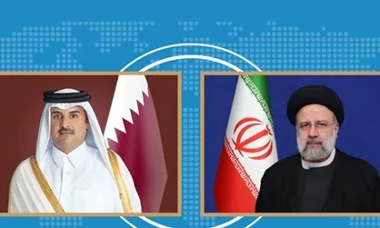 رئیسی و امیر قطر درباره تحولات غزه گفتگو کردند