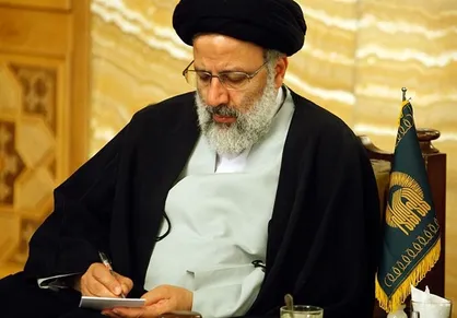 حجت الاسلام رئیسی درگذشت همشیره دبیر کل حزب الله لبنان را تسلیت گفت