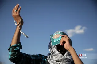 مراسم دعای عرفه در حرم مطهر رضوی
