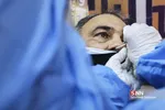 انجام تست سریع کرونا در مترو شوش تهران