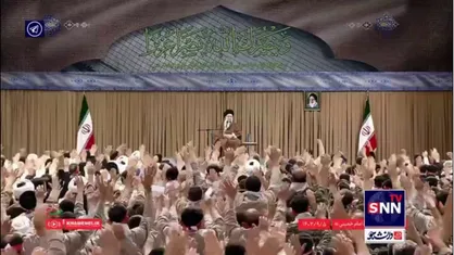 حضور سردار سلامی و سردار قاآنی فرمانده نیروی قدس سپاه پاسداران در حسینیه امام خمینی (ره)