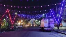 معابر محلات منطقه ۱۹ به مناسبت نیمه شعبان غرق در نور و سرور شد