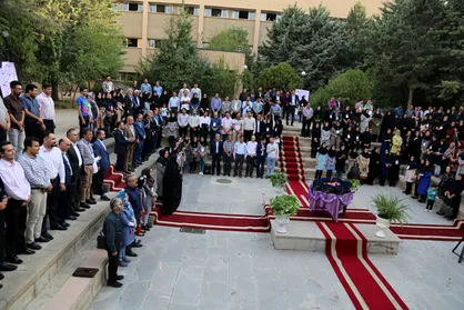 فارغ&zwnj;التحصیلان دکتری دانشکده شیمی دانشگاه تبریز تجلیل شدند