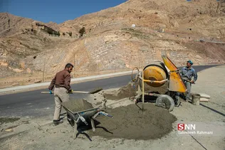 عملیات راه‌سازی مسیر منتهی به آستان بی‌بی شهربانو در منطقه بیست تهران