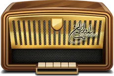 تست گویندگی در غرفه رادیو ایران گرفته می‌شود