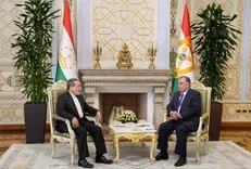 دیدار عراقچی با رئیس‌جمهور تاجیکستان