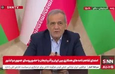 پزشکیان: اجازه نخواهیم داد عده‌ای ارتباطات ما با آذربایجان را به هم بزنند و یا بخواهند بین ما اختلافی به وجود بیاورند + فیلم